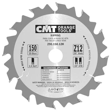 Sågklinga CMT Orange Tools Klyvning