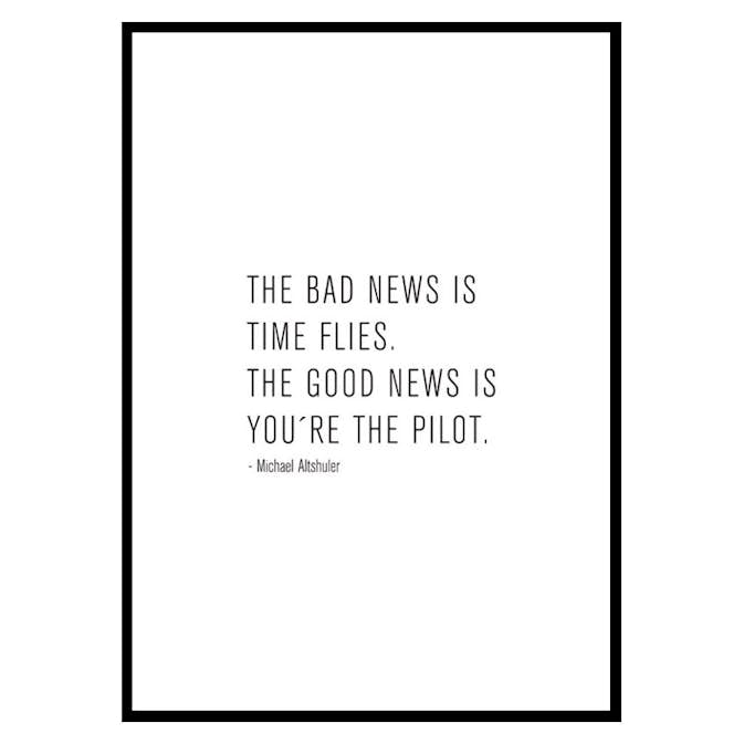 Poster Gallerix Time Flies