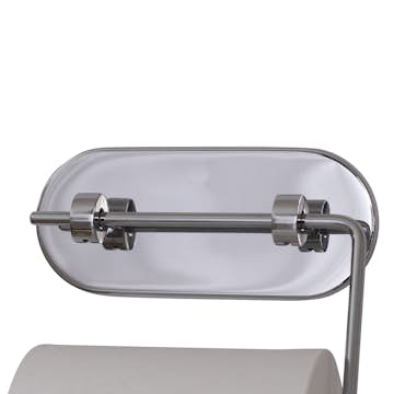 Toalettpappershållare Bosign Round med Dolt Sugproppsfäste