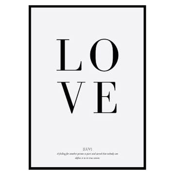 Poster Gallerix LOVE