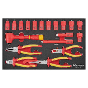 Verktygssats Teng Tools TEFSKV19 1000 V