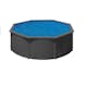 Poolpaket Swim & Fun Pool Basic 120 Rund Antracitgrå