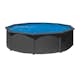 Poolpaket Swim & Fun Pool Basic 120 Rund Antracitgrå