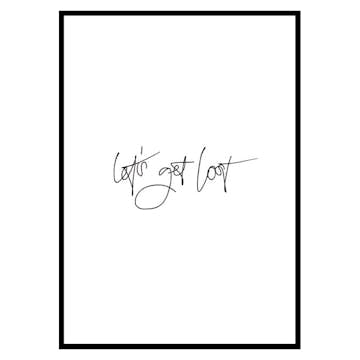 Poster Gallerix Let's Get Lost