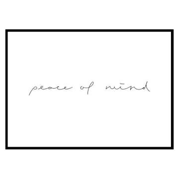 Poster Gallerix Peace of mind