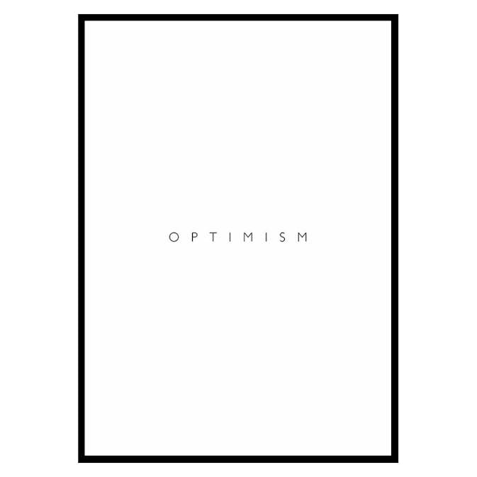 Poster Gallerix Optimism