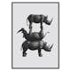 Poster Gallerix Three Rhinos