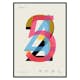 Poster Gallerix Colored numbers