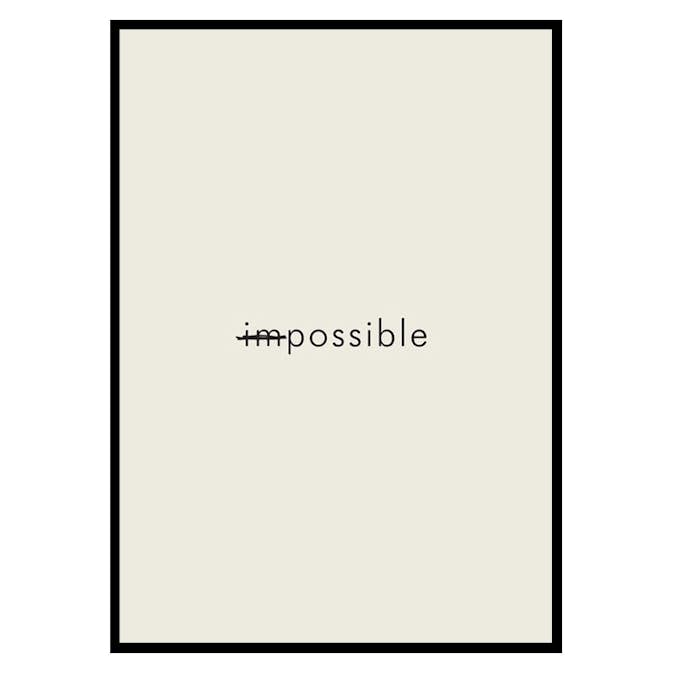 Poster Gallerix Possible No2