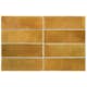 Kakel Lhådös Hanoi Caramel 6,5x20 cm