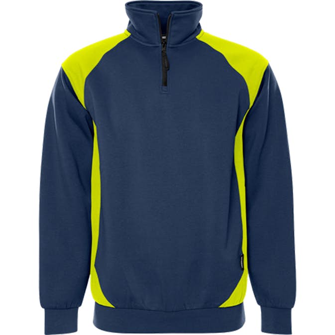 Sweatshirt Fristads Kort ZIP 7048 GSM