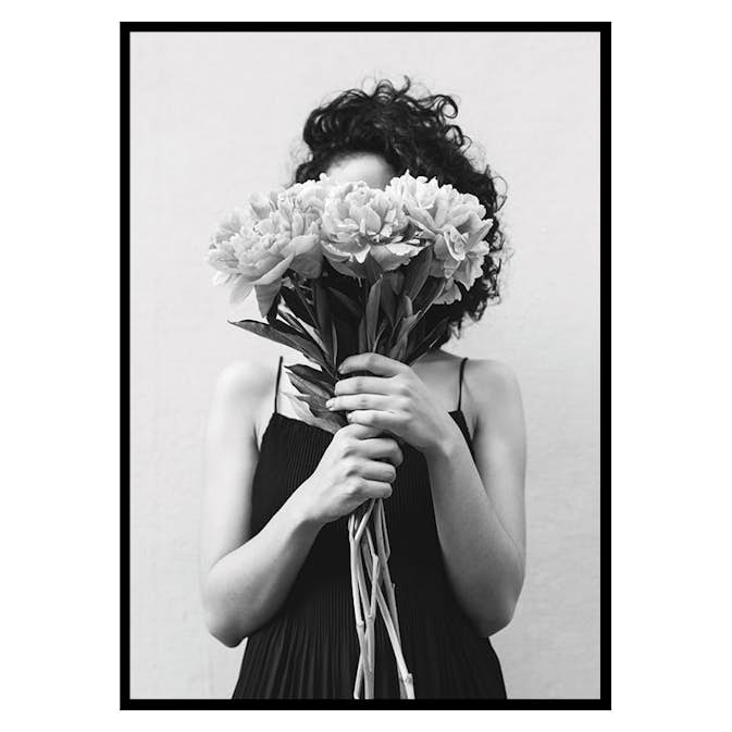 Poster Gallerix Bouquet BW