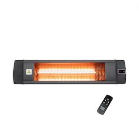 Infravärme Gnosjö Klimatprodukter 3013.200 Svart med Fjärrkontroll