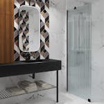 Duschvägg Hietakari Forma 301 Fast