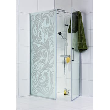 Duschhörn Noro Frost Concept Happy+Klarglas