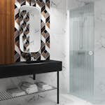 Duschdörr Hietakari Forma 302 Vändbar