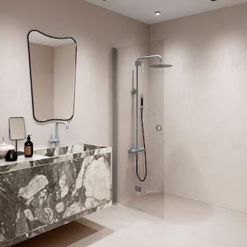 Duschdörr Hietakari Forma 303 Vikbar