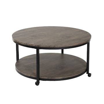 Soffbord Stenexpo Wellington Runt Vardagsrumsbord i Naturfärg