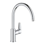 Köksblandare Grohe Start Edge C-Pip Engreppsblandare Krom Svängbar Pip Quickfix
