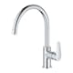 Köksblandare Grohe Start Edge C-Pip Engreppsblandare Krom Svängbar Pip Quickfix