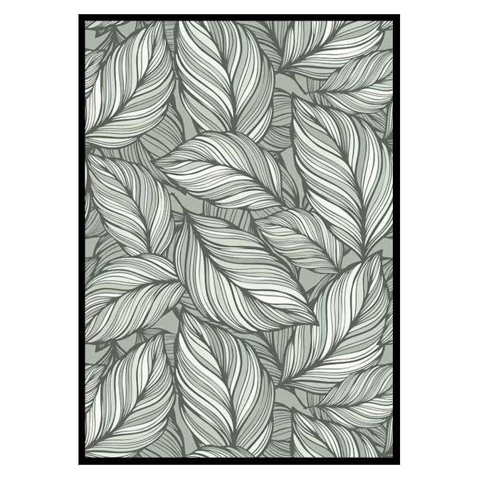 Poster Gallerix Leaf Pattern