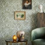 Tapet Eijffinger Museum 307342 Non Woven, Mönstrad Grön