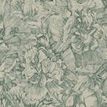 Tapet Eijffinger Museum 307346 Non Woven, Mönstrad Grön