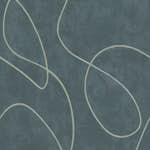 Fototapet Eijffinger Artifact väggbild Painted Lines Indigo 312487