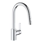 Köksblandare Grohe Get 31484 med Utdragbar Pip