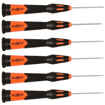 Precisions-skruvdragarsats Boxer 6-delar