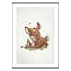 Poster Gallerix Watercolor Sleepy Deer