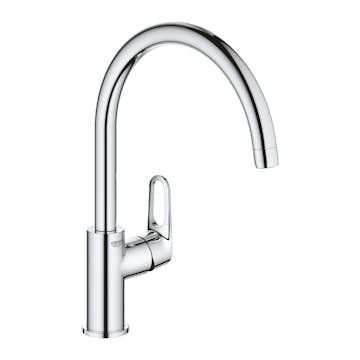 Köksblandare Grohe Start Flow Standard Engreppsblandare Svängbar Pip & Quickfix