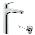 Tvättställsblandare Hansgrohe Focus 190 Hög