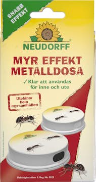 Insektsbekämpning Neudorff Myr Effekt Metall Dosor för Myrsamhällen
