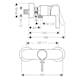 Duschblandare Hansgrohe Metris S 1-grepps