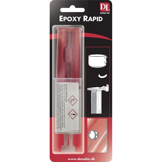 Epoxylim Danalim Rapid 332 24 ml för Flermaterial