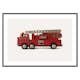 Poster Gallerix Fire Truck
