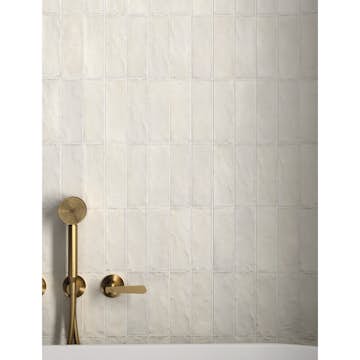 Kakel Lhådös Sandy Silca White 6,5x20