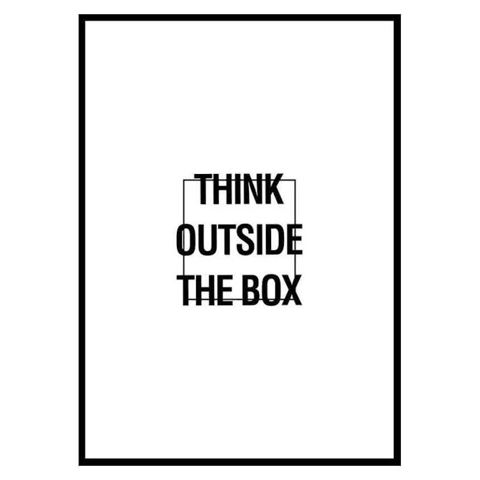 Poster Gallerix Think Outside