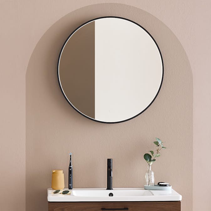 Spegel Noro Mood Rund med LED-belysning