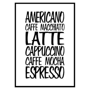 Poster Gallerix Coffee