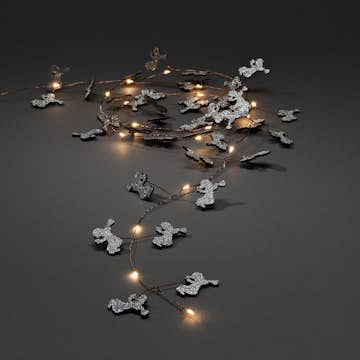Ljusslinga Gnosjö Konstsmide 19x2 Änglar 20 LED