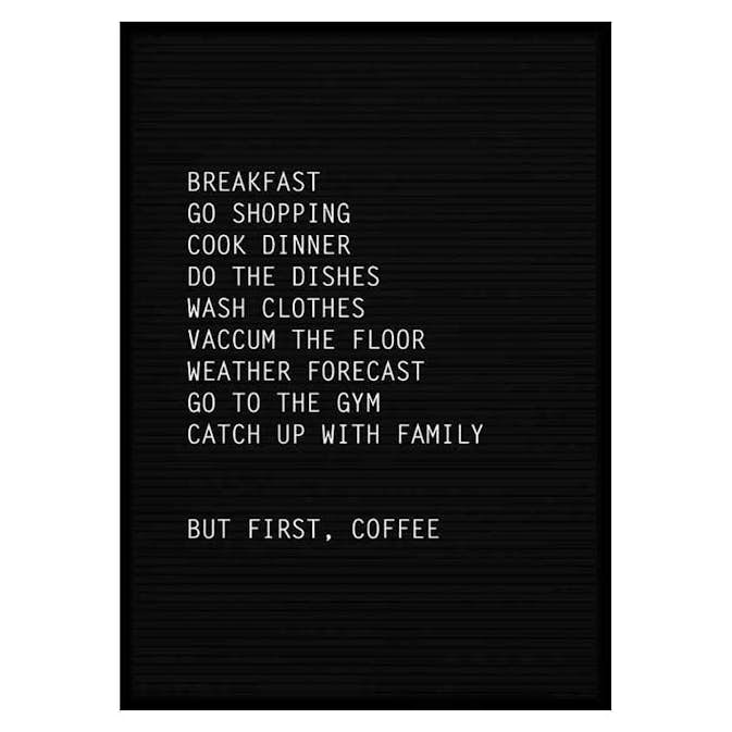 Poster Gallerix Letter Board No3