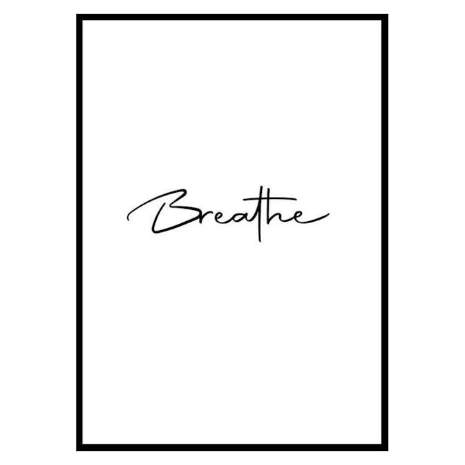 Poster Gallerix Breathe