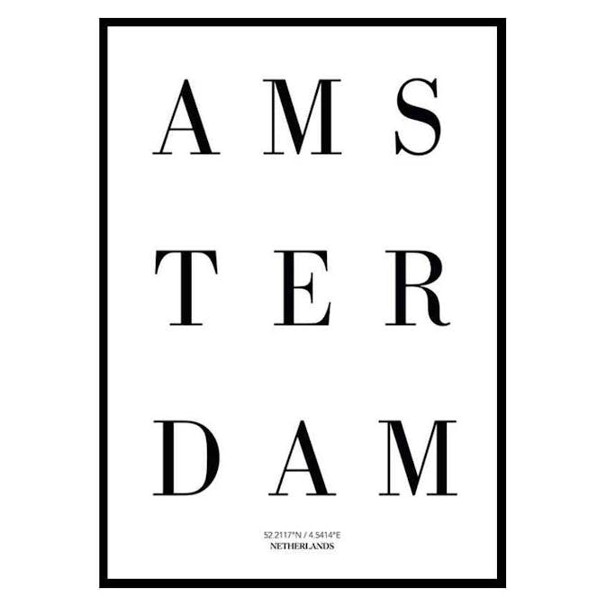 Poster Gallerix Amsterdam