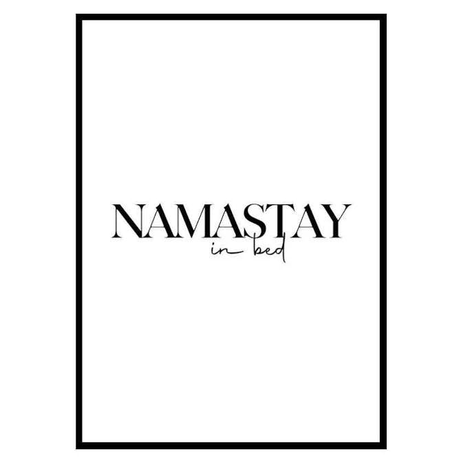 Poster Gallerix Namastay In Bed No2