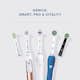 Borsthuvud Oral-B 3D White 4 st
