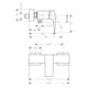 Duschblandare Hansgrohe Metropol 1-grepps