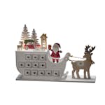 Adventskalender Gnosjö Konstsmide Motiv Trä LED