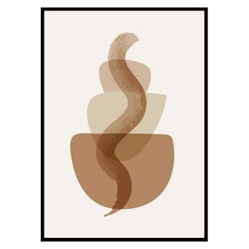 Poster Gallerix Watercolor Shapes